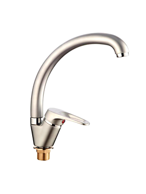Смеситель для кухни Ledeme H13-1 L5913-1 матовый хром