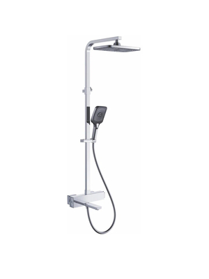Душевая стойка с термостатом Rose R1096