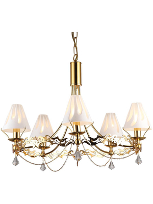 Подвесная люстра Arte Lamp Fuji A1626LM-5GO