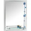 Зеркало для ванной Ledeme L657 с полкой 45 х 60 см, синий