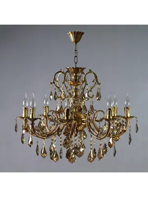 Подвесная люстра Ambiente Alicante 8888/8 AB Honey Leaf