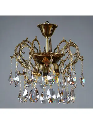 Потолочная люстра Ambiente Alicante 8888/3 PL PB Tear Drop