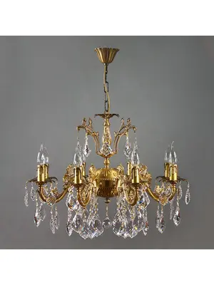 Подвесная люстра Ambiente Granada 2118/8 AB New Leaf