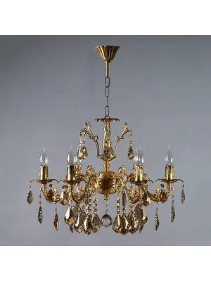 Подвесная люстра Ambiente Granada 2118/6 AB Honey Leaf