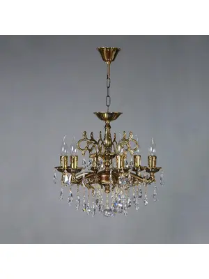 Подвесная люстра Ambiente Leon 2128/6 PB Tear Drop