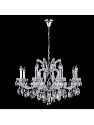 Подвесная люстра Crystal Lux Hollywood SP8 Chrome
