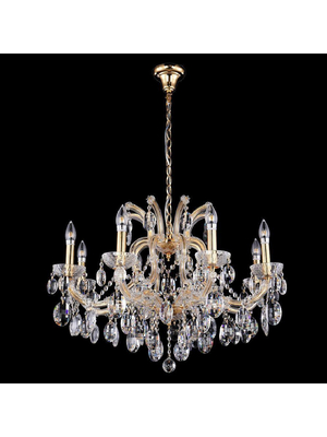 Подвесная люстра Crystal Lux Hollywood SP8 Gold