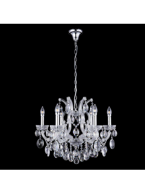 Подвесная люстра Crystal Lux Hollywood SP6 Chrome