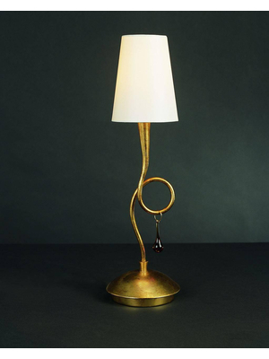 Настольная лампа Mantra Paola Painted Gold 3545