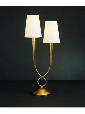 Настольная лампа Mantra Paola Painted Gold 3546