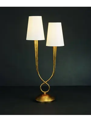 Настольная лампа Mantra Paola Painted Gold 3546