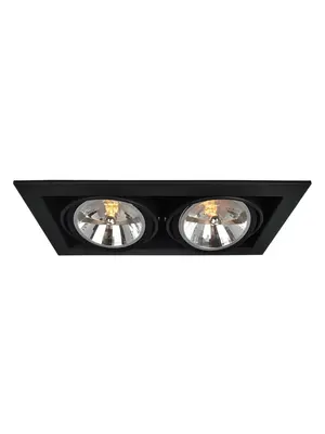 Встраиваемый светильник Arte Lamp Cardani A5935PL-2BK