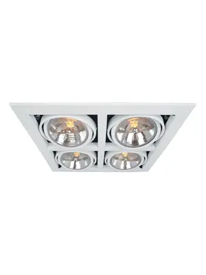 Встраиваемый светильник Arte Lamp Cardani A5935PL-4WH