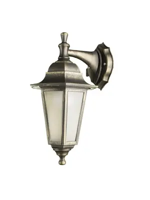 Уличный настенный светильник Arte Lamp Zagreb A1216AL-1BR