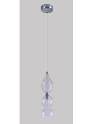 Подвесной светильник Crystal Lux Iris SP1 B Transparent