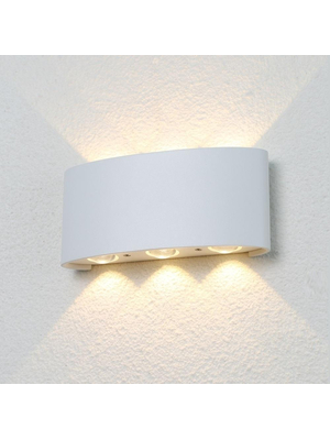 Уличный настенный светодиодный светильник Crystal Lux CLT 023W3 WH