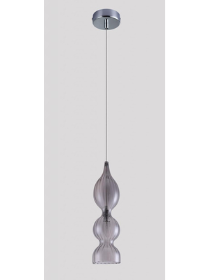 Подвесной светильник Crystal Lux Iris SP1 B Smoke