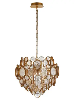Подвесной светильник Crystal Lux Deseo SP6 D460 Gold