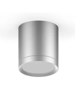 HD019 LED светильник накладной с рассеивателем HD019 6W (хром сатин) 4100K 68х75,420лм, 1/30