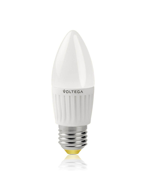 Лампа светодиодная E27 6.5W 2800К матовая VG1-C2E27warm6W-C 5717