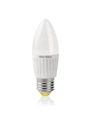 Лампа светодиодная E27 6.5W 2800К матовая VG1-C2E27warm6W-C 5717