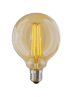 Лампа светодиодная E27 6W 2800K золотая VG10-G95GE27warm6W 7084