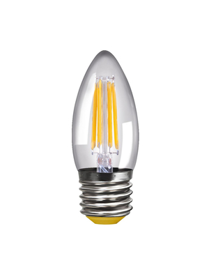 Лампа светодиодная филаментная E27 4W 2800К прозрачная VG10-C1E27warm4W-F 8334