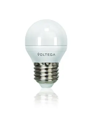 Лампа светодиодная диммируемая E27 6W 4000К матовая VG2-G2E27cold6W-D 5496