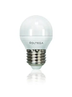 Лампа светодиодная диммируемая E27 5.7W 4000К матовая VG2-G2E27cold6W 8442