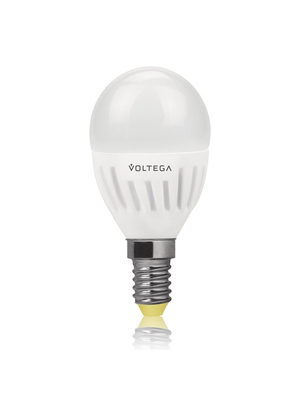 Лампа светодиодная E14 6.5W 4000К матовая VG1-G2E14cold6W 4693