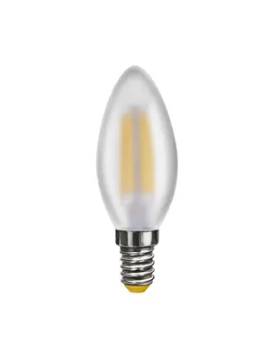 Лампа светодиодная филаментная E14 4W 2800К матовая VG10-C2E14warm4W-F 6999