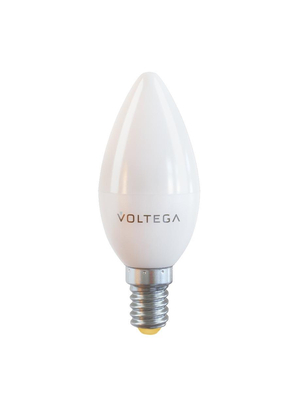 Лампа светодиодная E14 7W 2800К матовая VG2-C37E14warm7W 7048