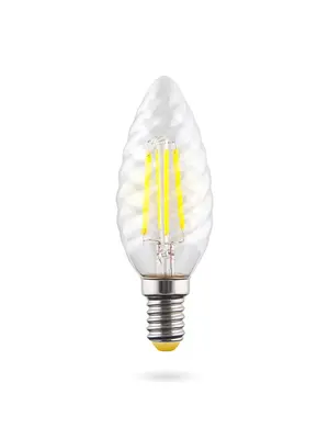 Лампа светодиодная E14 6W 2800К прозрачная VG10-CC1E14warm6W-F 7027
