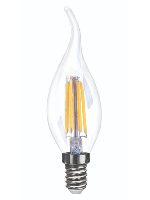 Лампа светодиодная диммируемая E14 6W 4000K прозрачная VG10-CW35E14cold6W-FD 7081