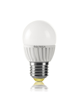 Лампа светодиодная E27 6.5W 4000К матовая VG1-G2E27cold6W 4696