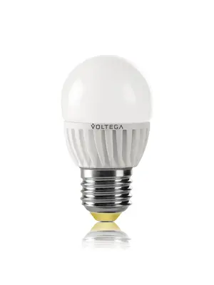 Лампа светодиодная E27 6.5W 4000К матовая VG1-G2E27cold6W 4696