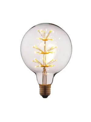 Лампа светодиодная филаментная E27 3W прозрачная G12547LED