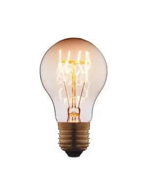 Лампа накаливания E27 40W прозрачная 7540-T