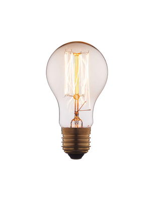 Лампа накаливания E27 60W прозрачная 1004-T