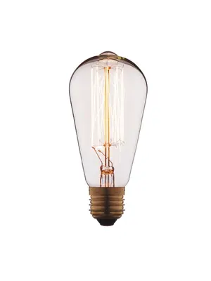 Лампа накаливания E27 60W прозрачная 1008