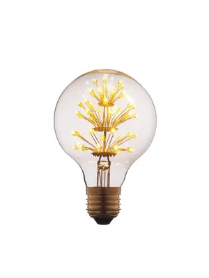 Лампа светодиодная филаментная E27 3W прозрачная G8047LED