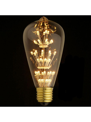 Лампа светодиодная филаментная E27 3W прозрачная ST64-47LED
