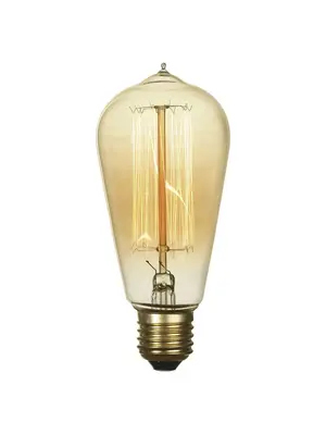 Лампа накаливания E27 60W 2700K прозрачная GF-E-764