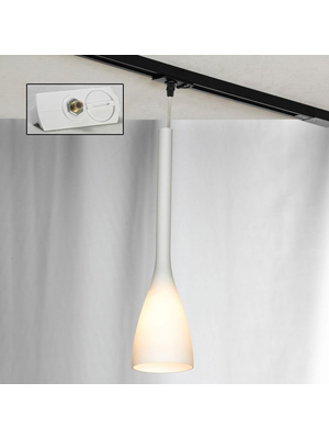 Трековый светильник однофазный Lussole Track Lights LSN-0106-01-TAW