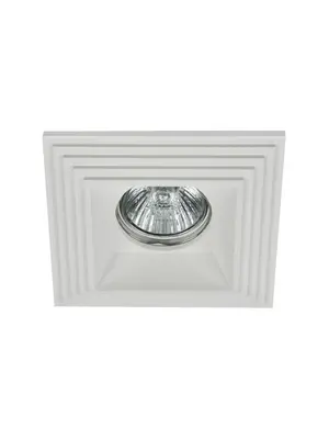 Встраиваемый светильник Maytoni Gyps DL005-1-01-W