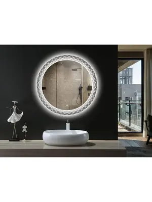 Зеркало с подсветкой круглое Esbano ES-3599 YD 59 см