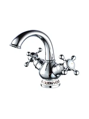 Смеситель для раковины Gerhans K01 K11001 хром, Основной цвет: Хром