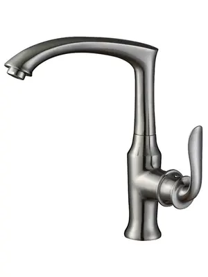 Смеситель для кухни Gerhans K14083A суперсталь