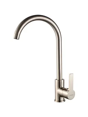 Смеситель для кухни Gerhans R K14084A суперсталь