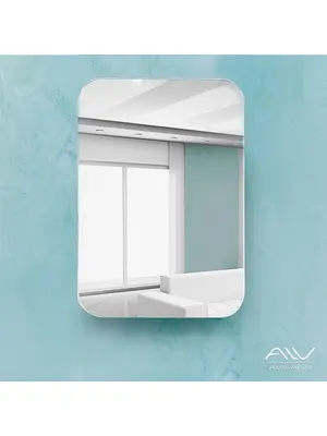 Шкаф зеркальный Alavann Monaco 55 см белый